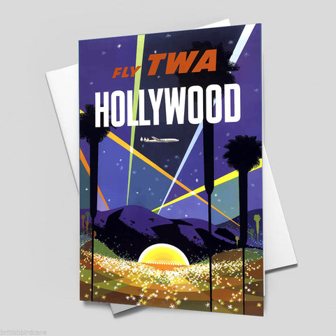 HOLLYWOOD VINTAGE RETRO TRAVEL Poster Nostalgic Home Art Print Wall Decor #36