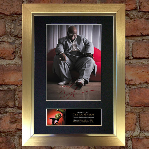 CEE LO GREEN Mounted Signed Photo Reproduction Autograph Print A4 159
