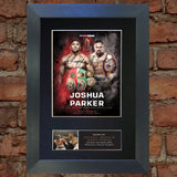 Anthony Joshua v Joseph Parker Quality Autograph Signed Photo Repro Print 721