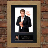 DAVID HASSELHOFF Mounted Signed Photo Reproduction Autograph Print A4 102
