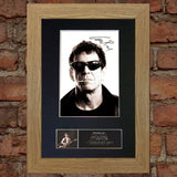 LOU REED Autograph Mounted Signed Photo Reproduction Print A4 396