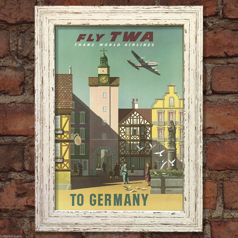 GERMANY #2 VINTAGE RETRO TRAVEL Poster Nostalgic Home Art Print Wall Decor #32