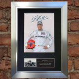 MICHAEL SCHUMACHER Autograph Mounted Signed Photo RE-PRINT A4 425