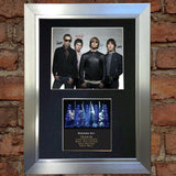 OASIS Autograph Mounted Signed Photo Reproduction Print A4 191