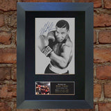 MIKE TYSON Mounted Signed Photo Reproduction Autograph Print A4 51
