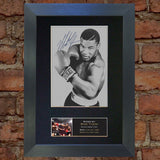 MIKE TYSON Mounted Signed Photo Reproduction Autograph Print A4 51