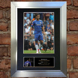 EDEN HAZARD chelsea Mounted Signed Photo Reproduction Autograph Print A4 270