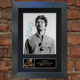 NOEL GALLAGHER Mounted Signed Photo Reproduction Autograph Print A4 75