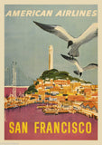 SAN FRANCISCO #3 VINTAGE RETRO TRAVEL Poster Nostalgic Home Print Wall Decor #68