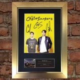 CHAINSMOKERS  Band Signed Autograph Mounted Photo RE-PRINT A4 650