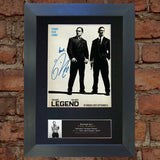 LEGEND KRAYS Tom Hardy Reproduction Signed Autograph Mounted Photo PRINT A4 575