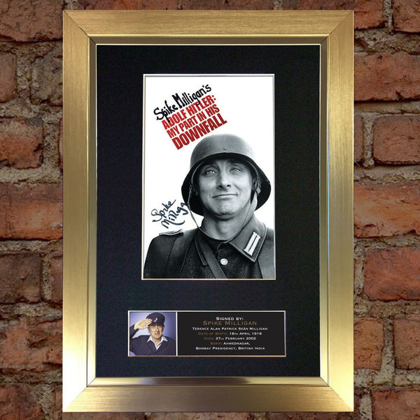 SPIKE MILLIGAN Quality Autograph Mounted Reproduction Signed Photo PRINT A4 379