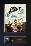 A DAY TO REMEMBER Quality Autograph Mounted Signed Photo PRINT A4 529
