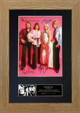 ABBA Signed Autograph Quality Mounted Photo Repro A4 Print 371