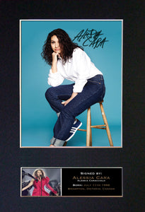 ALESSIA CARA Quality Autograph Mounted Signed Photo Reproduction Print A4 747