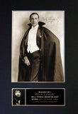 BELA LUGOSI Dracula Mounted Signed Photo Reproduction Autograph Print A4 311