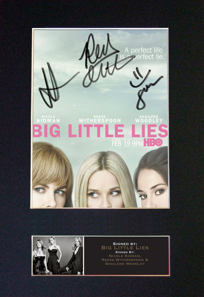 BIG LITTLE LIES Quality Signed Photo Autograph Mounted Repro A4 Print 646
