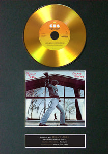 #134 Billy Joel - Glass Houses GOLD DISC CD Album Signed Autograph Mounted Repro