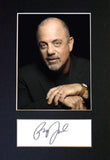 BILLY JOEL Signed Autograph Quality Mounted Photo Reproduction A4 475