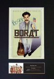 BORAT Sacha Baron Cohen Quality Autograph Mounted Photo Repro Print A4 484
