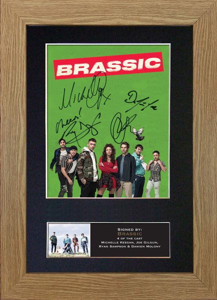 BRASSIC TV Show Quality Autograph Mounted Signed Photo RePrint Poster A4 #814