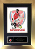 #864 Bukayo Saka Arsenal Football Signed Autograph Photo Print