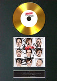 #177 BUSTED halfway there GOLD DISC Cd Album Signed Autograph Mounted Print