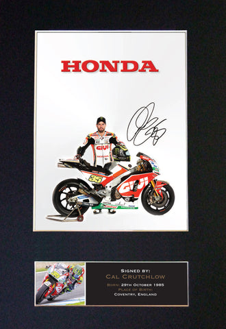 CAL CRUTCHLOW  Signed Autograph Mounted Photo Repro A4 Print 628