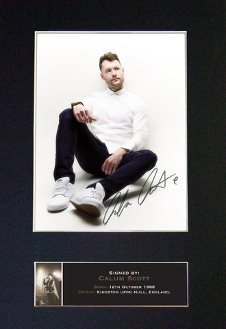 CALUM SCOTT Quality Autograph Mounted Signed Photo Reproduction Print A4 697
