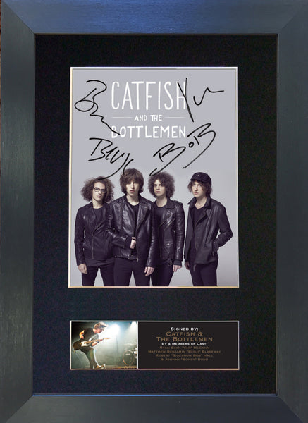 Catfish & The Bottle Man Signed Autograph Quality Mounted Photo Repro A4 Print 648
