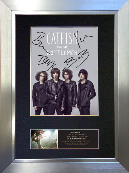 Catfish & The Bottle Man Signed Autograph Quality Mounted Photo Repro A4 Print 648