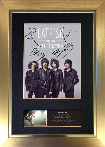 Catfish & The Bottle Man Signed Autograph Quality Mounted Photo Repro A4 Print 648