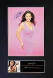 CATHERINE ZETA JONES Mounted Signed Photo Reproduction Autograph Print A4 253