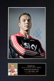 CHRIS HOY Mounted Signed Photo Reproduction Autograph Print A4 268
