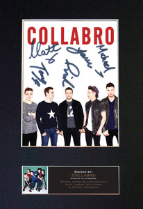 COLLABRO Quality Autograph Mounted Signed Photo Repro Print A4 511