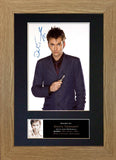 David Tennant Signed Autograph Quality Mounted Photo Repro A4 Print 335