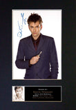 David Tennant Signed Autograph Quality Mounted Photo Repro A4 Print 335