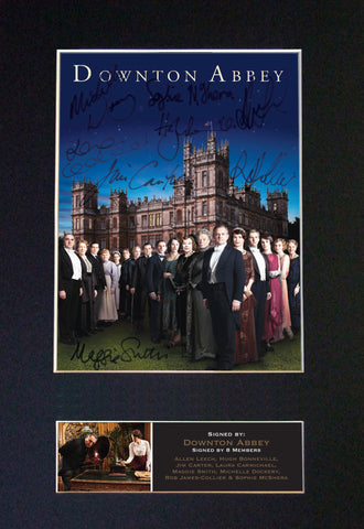 DOWNTON ABBEY Quality Signed Autograph Mounted Repro A4 Print 515