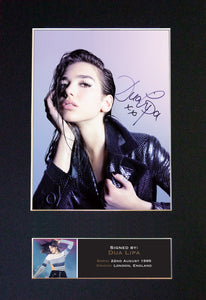 DUA LIPA Quality Autograph Mounted Signed Photo Reproduction Print A4 691