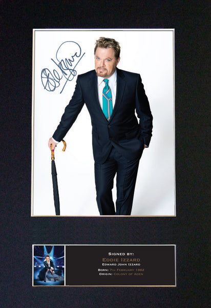 EDDIE IZZARD Quality Autograph Mounted Photo Repro A4 Print 483
