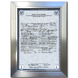 ELVIS PRESLEY Birth Certificate Signed By Both Parents TOP QUALITY Free Post 811
