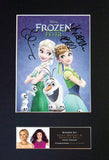 FROZEN Idina Menzel & Kristen Bell Signed Autograph Mounted Photo PRINT A4 590