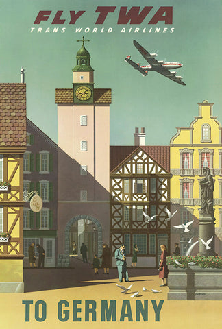 GERMANY #2 VINTAGE RETRO TRAVEL Poster Nostalgic Home Art Print Wall Decor #32