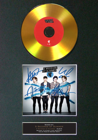 #91 5 Seconds of Summer Gold CD