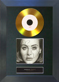 #Adele - 25 GOLD DISC Cd Album Signed Autograph Mounted Print