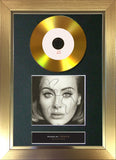 #Adele - 25 GOLD DISC Cd Album Signed Autograph Mounted Print