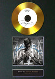 #86 Justin Bieber - Purpose GOLD DISC Cd Album Signed Autograph Mounted Print