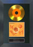 #83 Coldplay - Yellow GOLD DISC Cd Album Signed Autograph Mounted Print