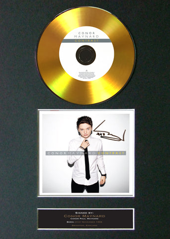 #97 GOLD DISC CONOR MAYNARD Contrast Album Signed Autograph Mounted Repro A4