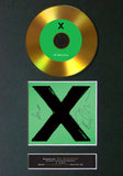 #112 Ed Sheeran - Multiply GOLD DISC Cd Album Signed Autograph Mounted Photo Print